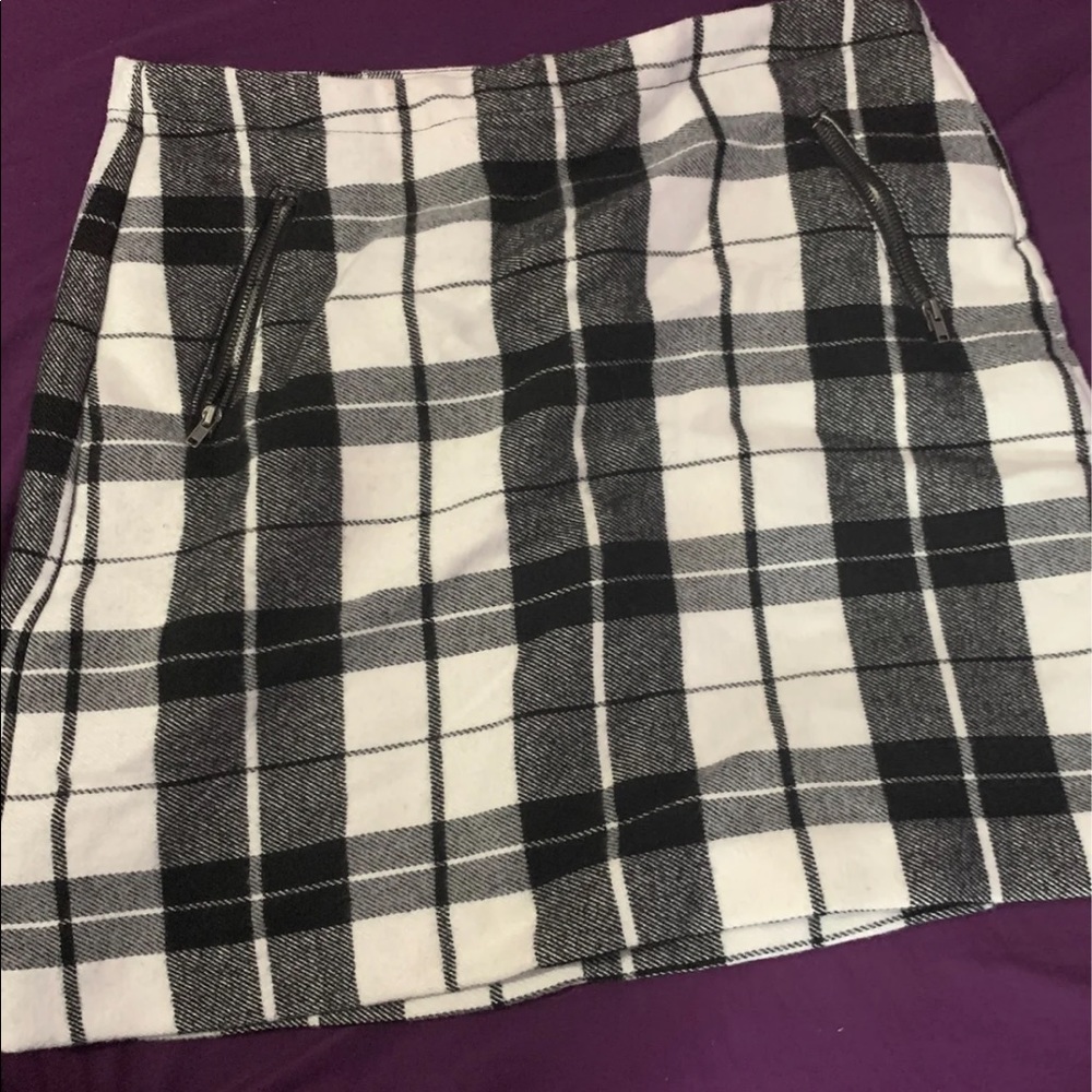 Plaid skirt